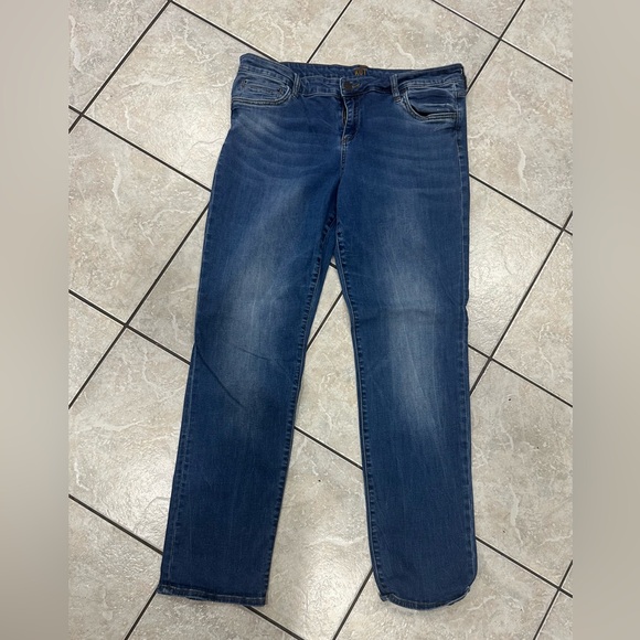 Kut from the Kloth Denim - Kut from the Kloth Dark Blue Denim Jeans